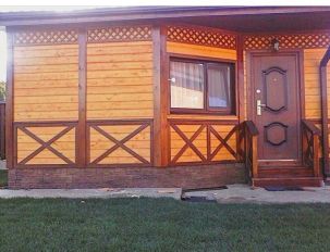 Отделка деревом