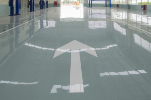 Производство полимерных наливных полов STAPOL