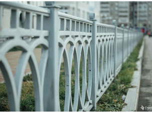 Пешеходное ограждение "Союз" малое цветной