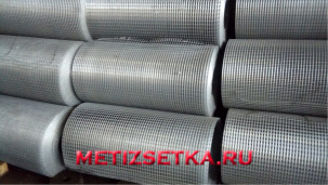 Сетка сварная оцинкованная ЦАММ для клеток