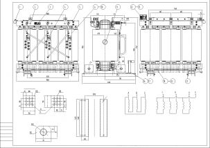 Трансформатор сухой ТСЛ/4000/6/0.4/D/Yн-11/IP00/Al с литой изоляцией