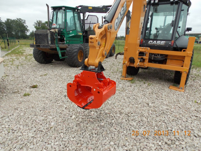 Грейферный захват для леса, камней, корней, мусора.