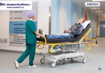 Каталки медицинские для перевозки пациентов Emergo, Lojer (Merivaara), Финляндия