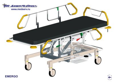 Каталки медицинские для перевозки пациентов Emergo, Lojer (Merivaara), Финляндия