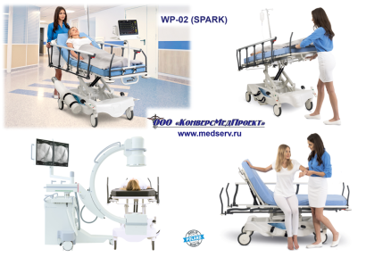 Каталки медицинские Lojer и Famed Zywiec