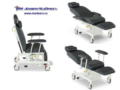 Кресло медицинское для забора крови 6801, Lojer, Финляндия 