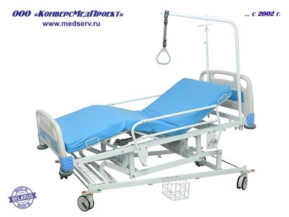 Кровать больничная с электроприводом Юнова-4Э, Ольса, Беларусь