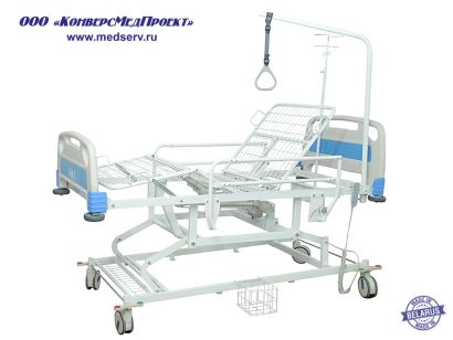 Кровать больничная с электроприводом Юнова-4Э, Ольса, Беларусь