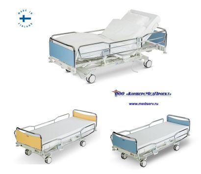 Медицинская функциональная кровать c электроприводом ScanAfia XS, Lojer, Финляндия
