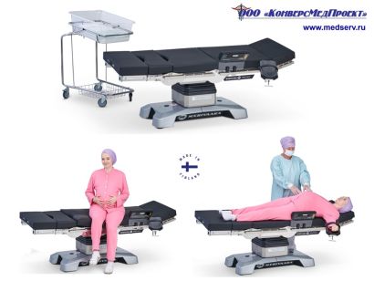 Операционный стол (Smarter) Practico с электроприводом, Merivaara, Финляндия