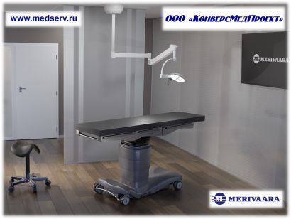 Светильники медицинские для процедур и малых операций Q-Flow 2, Merivaara, Финляндия 