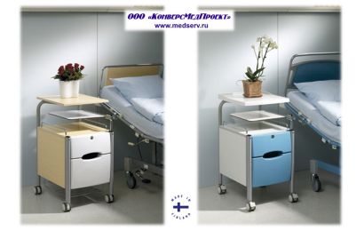 Тумбочка медицинская прикроватная Ada, Lojer (Merivaara), Финляндия