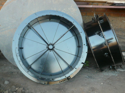 Осевые направляющие аппараты для дымососов и вентиляторов