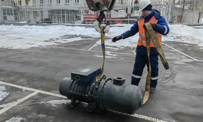 Замена компрессора чиллера