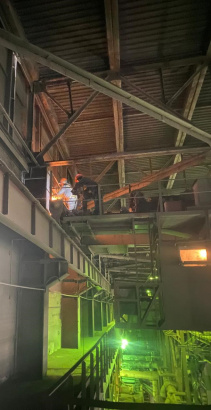 Демонтаж монтаж направляющих рельс мостового крана