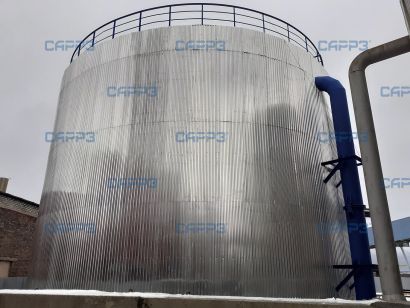 Резервуары из нержавеющей стали от завода САРРЗ объемом до 50 000 м³