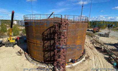 Вертикальные резервуары РВС до 50 000 м³ производства САРРЗ