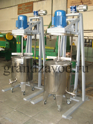 Диссольверы промышленные различного типа и объёма