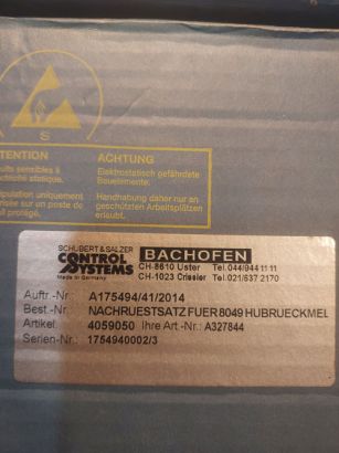 Модуль обратной связи RM-2 Schubert & Salzer для цифрового позиционера 8049-4