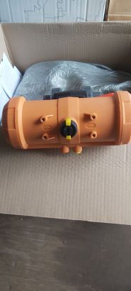 Шаровый кран с пневмоприводом +GF+ тип 230 d40 PVC-U