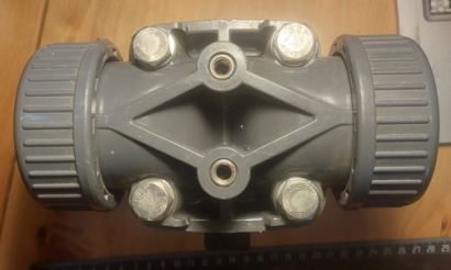 Клапан мембранный диафрагменный тип 314 d50 DN40 1 1/2 PN10 PVC-U