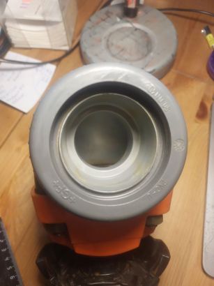 Клапан мембранный диафрагменный тип 314 d50 DN40 1 1/2 PN10 PVC-U