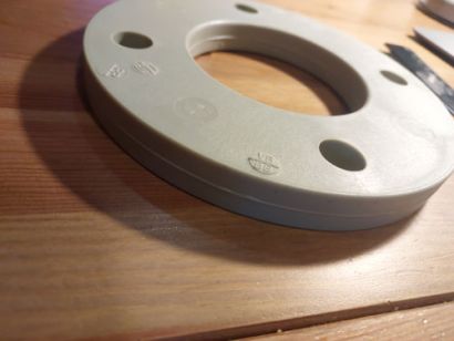 Фланец накидной Agru ANSI (стальной сердечник, 75 - 2 1/2" – MOP 16 bar) PP-FRP grey
