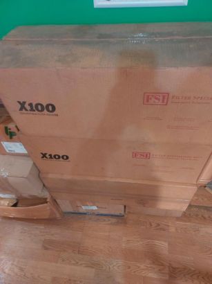 Корпус FSI X100 для мешочных фильтров для воды BPONG, BPMO, BPOMF