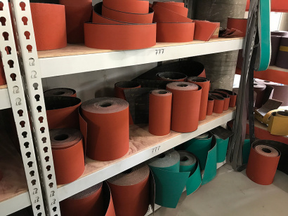 Производство шлифовальных лент