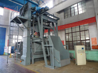 Барабанный дробемет с транспортером Q3210