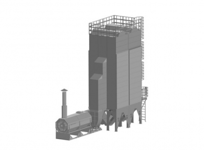 Зерносушилки шахтные