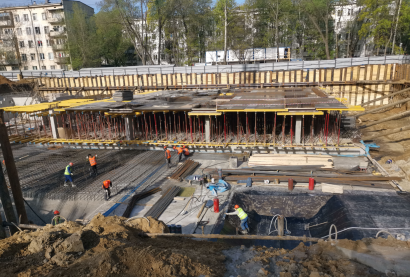 Бетонные работы, Монолитные работы