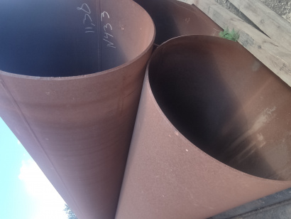 Трубы восстановленные, трубы б/у, труба реставрированная, обработка труб, нанесение изоляционного материала