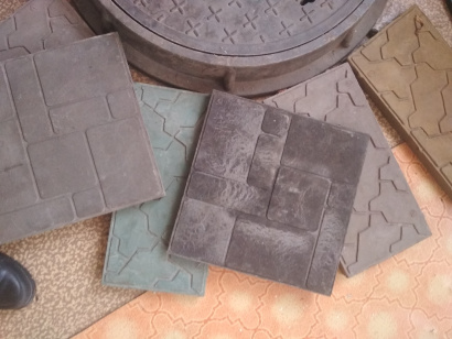 Плитка полимерцементная