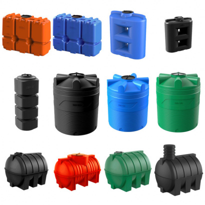 Емкости для воды, топлива, КАС объемами от 100 до 15 000 л