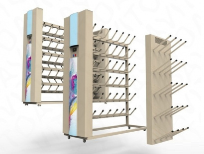 Сушильный стеллаж для обуви на 50 пар Премиум