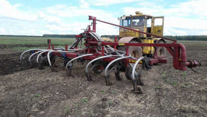 Инжектор-культиватор для внутрипочвенного внесения навоза в поля