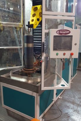 Вертикальный автоматизированный закалочный комплекс для термообработки деталей машиностроения