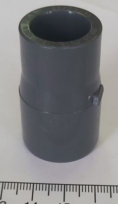 Муфта переходная d25-20-16, PN16 +GF+ длинная PVC-U 