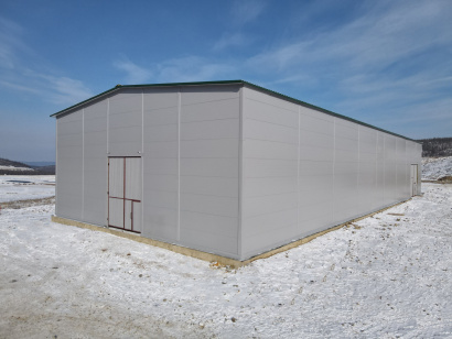 Быстровозводимые сборно-разборные ангары