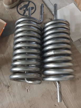 Змеевик, спиральный теплообменник, градирня от производителя