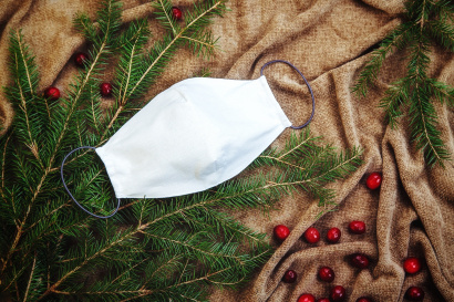 Маска для лица многоразовая 4-х слойная SalutemE