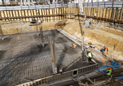 Бетонные работы, Монолитные работы