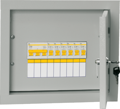 Готовые электрощиты ABB, iek.