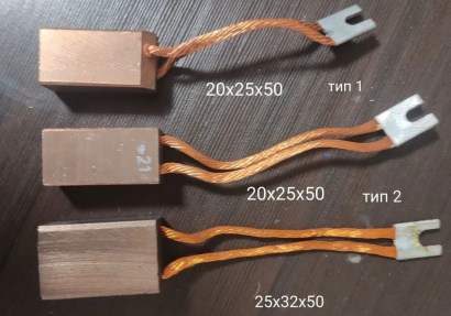 Электрощетки МГ для электродвигателей