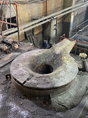 Плавильная индукционная печь GWJ 0.45-500-1