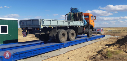 Автомобильные весы 80 тонн для грузовых машин