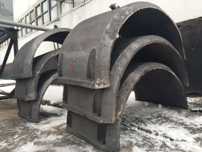 Чугунные балластирующие устройства, пригрузы на трубопроводы ЧБУ-1020, ЧБУ1220 и др