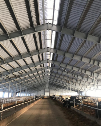 Быстровозводимый ангар из металлоконструкций