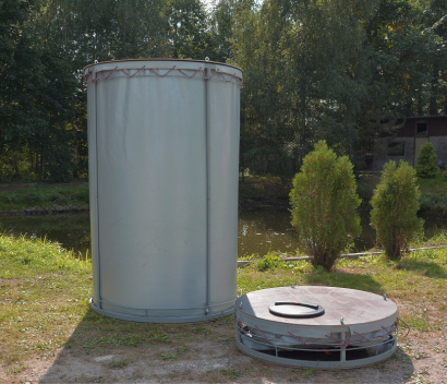Резервуар разборный, вертикальный РРВ-3,1
